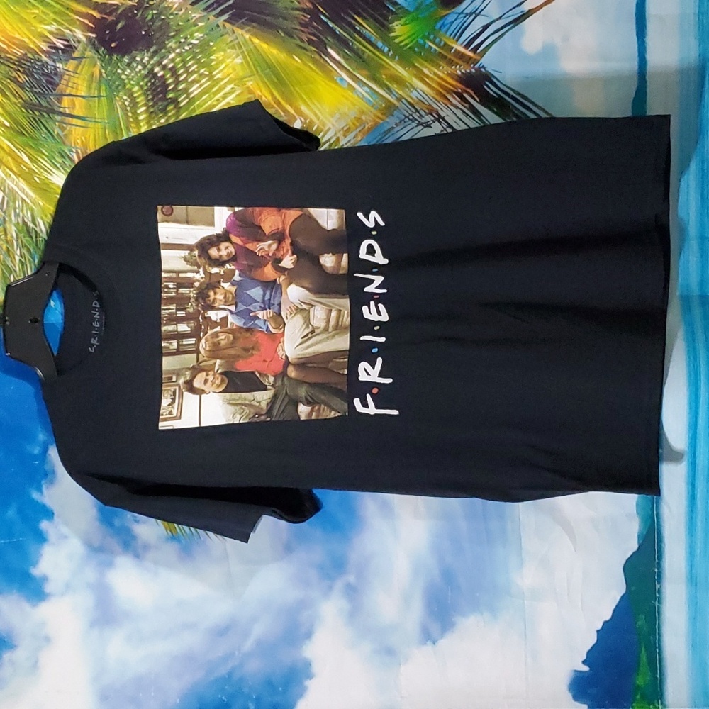 Ripplejunction Vintage FRIENDS 80s Cast TV Show tee show  size M NWT - Picture 2 of 6